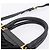 Borsa a mano arricciata PRADA Nylon 2way Nero Oro Auth 202889A D'oro - vista 14