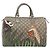 Bolso Boston GUCCI GG Supreme PVC Beige Tono Dorado 189895 Auth 202805V - vista 2