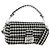 FENDI Newbucket Mamma Baguette Bolso de hombro de lana 2way Negro Plata Auth 202909SAV