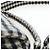 FENDI Newbucket Mamma Baguette Bolso de hombro de lana 2way Negro Plata Auth 202909SAV - vista 14