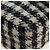 FENDI Newbucket Mamma Baguette Bolso de hombro de lana 2way Negro Plata Auth 202909SAV - vista 17