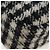 FENDI Newbucket Mamma Baguette Bolso de hombro de lana 2way Negro Plata Auth 202909SAV - vista 18