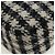 FENDI Newbucket Mamma Baguette Bolso de hombro de lana 2way Negro Plata Auth 202909SAV - vista 19