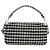 FENDI Newbucket Mamma Baguette Bolso de hombro de lana 2way Negro Plata Auth 202909SAV - vista 2