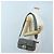 FENDI Newbucket Mamma Baguette Bolso de hombro de lana 2way Negro Plata Auth 202909SAV - vista 28
