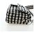 FENDI Newbucket Mamma Baguette Bolso de hombro de lana 2way Negro Plata Auth 202909SAV - vista 4