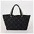 CHANEL New Travel Line Tote Bag Nylon 3 Set Black Beige CC Auth BA15740 Nero - vista 9