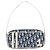 Borsa a mano Christian Dior Trotter PVC Pelle Blu Bianco Auth 201159 - vista 13