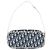 Borsa a mano Christian Dior Trotter PVC Pelle Blu Bianco Auth 201159 - vista 3