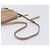 Borsa a tracolla Miu Miu in pelle beige e oro autentica 202924A D'oro - vista 7