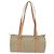 Céline CELINE Macadam Canvas Schultertasche PVC Beige Gold Auth 199837V Golden - Ansicht 2