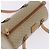 Céline CELINE Macadam Canvas Schultertasche PVC Beige Gold Auth 199837V Golden - Ansicht 6
