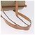 Céline CELINE Macadam Canvas Schultertasche PVC Beige Gold Auth 199837V Golden - Ansicht 7