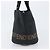 Borsa a mano FENDI Canvas Black Brown Auth 199832 Marrone Nero - vista 4