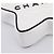 Borsa a tracolla con catena CHANEL Matelasse Raso Bianco CC Auth 200773SM - vista 15