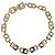 GIVENCHY Bracelete Metal Gold Tone Auth SW2851