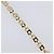 GIVENCHY Bracelete Metal Gold Tone Auth SW2851 - vista 12