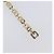 GIVENCHY Bracelete Metal Gold Tone Auth SW2851 - vista 7
