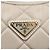 Bolso de mano PRADA Nylon Beige Gold Auth 203797A Dorado - vista 17