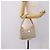 Bolso de mano PRADA Nylon Beige Gold Auth 203797A Dorado - vista 21