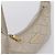 Bolso de mano PRADA Nylon Beige Gold Auth 203797A Dorado - vista 6