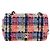 Borsa a tracolla CHANEL Chain Matelasse 20 Tweed Orange Gold CC Auth BA15643SM - vista 13