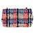 Borsa a tracolla CHANEL Chain Matelasse 20 Tweed Orange Gold CC Auth BA15643SM - vista 2