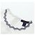 LOUIS VUITTON Top sin mangas de algodón Blanco Azul LV Auth 202320M - vista 12