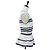 LOUIS VUITTON Top sin mangas de algodón Blanco Azul LV Auth 202320M - vista 4