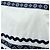 LOUIS VUITTON Top sin mangas de algodón Blanco Azul LV Auth 202320M - vista 9