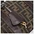 Borsa a mano FENDI Zucca Canvas 2way Brown Gold Auth 202934 Marrone D'oro - vista 19