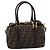 Borsa a mano FENDI Zucca Canvas 2way Brown Gold Auth 202934 Marrone D'oro - vista 2