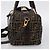 Borsa a mano FENDI Zucca Canvas 2way Brown Gold Auth 202934 Marrone D'oro - vista 4