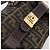 Borsa a mano FENDI Zucca Canvas 2way Brown Gold Auth 202934 Marrone D'oro - vista 6