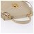 Borsa a mano GUCCI in pelle 2way Beige Gold Auth 197623 D'oro - vista 14