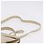 Borsa a mano GUCCI in pelle 2way Beige Gold Auth 197623 D'oro - vista 16