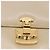 Borsa a mano GUCCI in pelle 2way Beige Gold Auth 197623 D'oro - vista 21