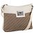 Borsa a tracolla Christian Dior Trotter Canvas Beige Silver Auth ka6062A Argento
