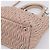 Borsa a tracolla Miu Miu Matelassé con catena in pelle 2way Rosa Argento Auth 202582V - vista 17