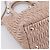 Borsa a tracolla Miu Miu Matelassé con catena in pelle 2way Rosa Argento Auth 202582V - vista 18