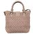 Borsa a tracolla Miu Miu Matelassé con catena in pelle 2way Rosa Argento Auth 202582V - vista 2
