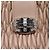 Borsa a tracolla Miu Miu Matelassé con catena in pelle 2way Rosa Argento Auth 202582V - vista 22