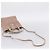 Borsa a tracolla Miu Miu Matelassé con catena in pelle 2way Rosa Argento Auth 202582V - vista 9