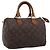 Borsa a mano LOUIS VUITTON Monogram Speedy 25 M41528 LV Auth ka6121 Monogramma