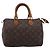Borsa a mano LOUIS VUITTON Monogram Speedy 25 M41528 LV Auth ka6121 Monogramma - vista 13