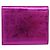 Cartera CHANEL Cuero Rosa Plata CC Auth 203048V - vista 2