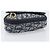 Pouch saddle Christian Dior Trotter Canvas Navy Gold Auth 203040A D'oro Blu navy - vista 6