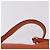 PRADA Schultertasche Vittero Dino Leather Orange Gold Auth 200974SAM Golden - Ansicht 14