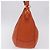 PRADA Schultertasche Vittero Dino Leather Orange Gold Auth 200974SAM Golden - Ansicht 4