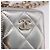 CHANEL Matelasse Chain Shoulder Pouch Lamb Skin Gold Silver CC Auth bs36858SAM Argento D'oro - vista 17